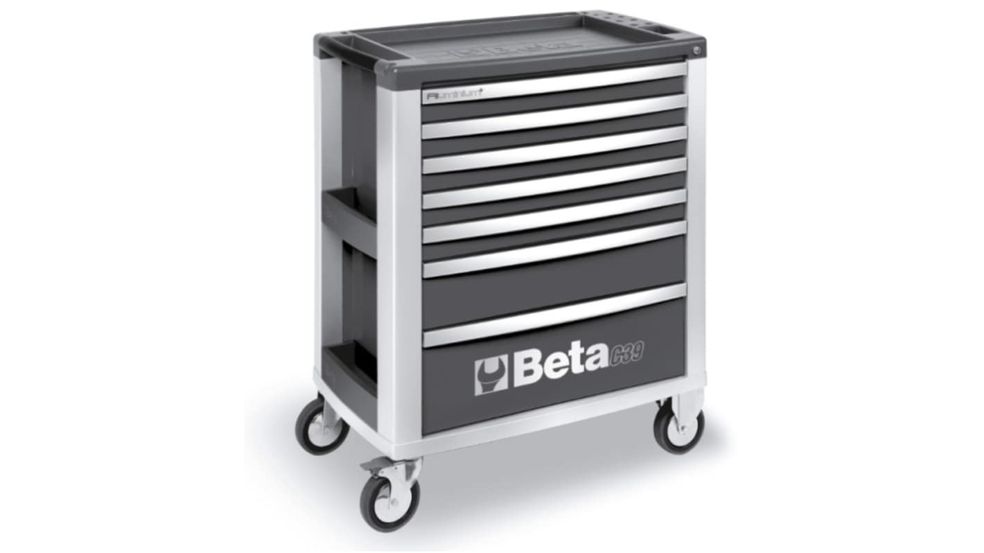 Armadietto mobile BETA serie con ruote in Alluminio, 7 cassetti