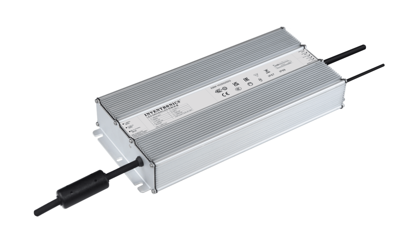 Inventronics 1.2kW LED驱动电源, 输出217V 7.4A, 可调光