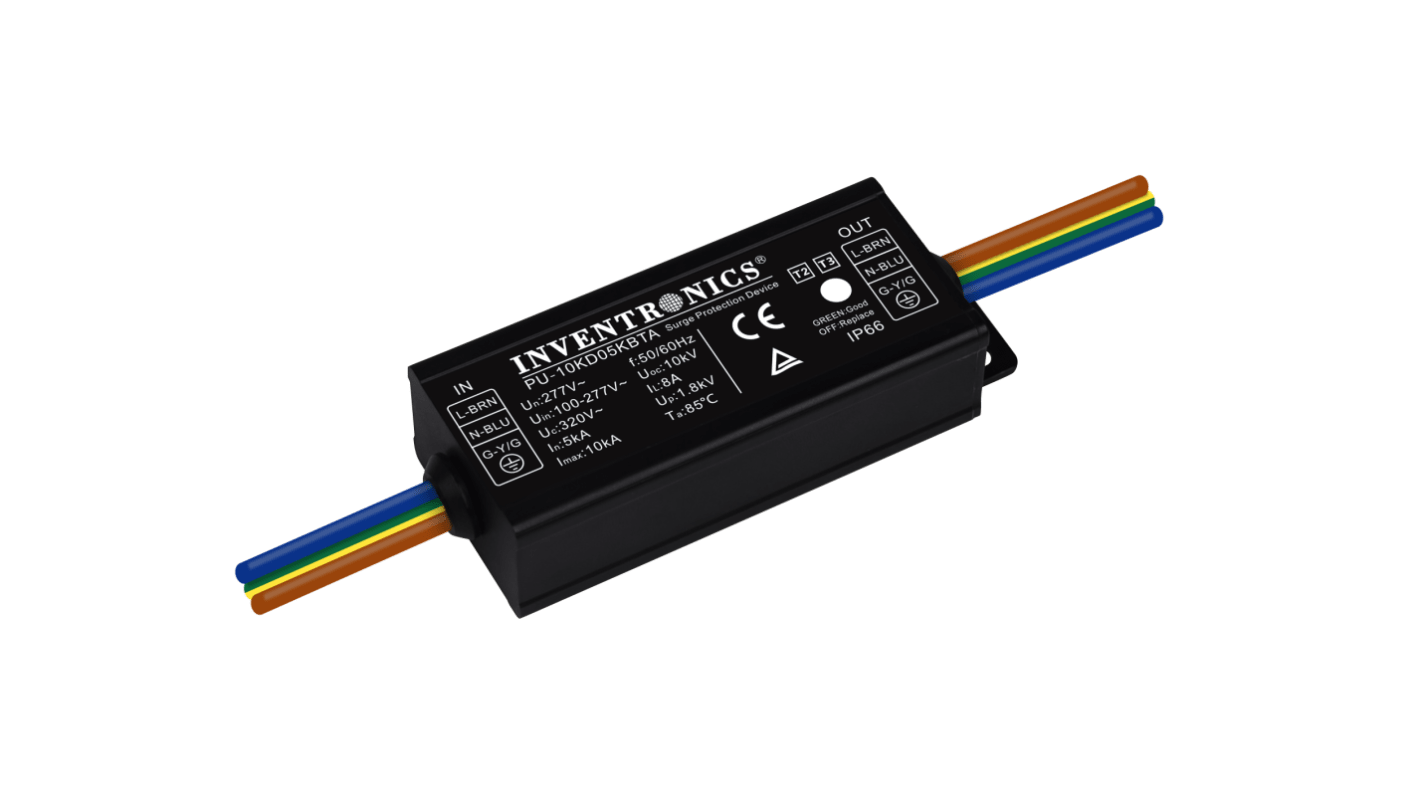 Inventronics Surge Protector, 5kA, 10kV, Surface Mount Mount