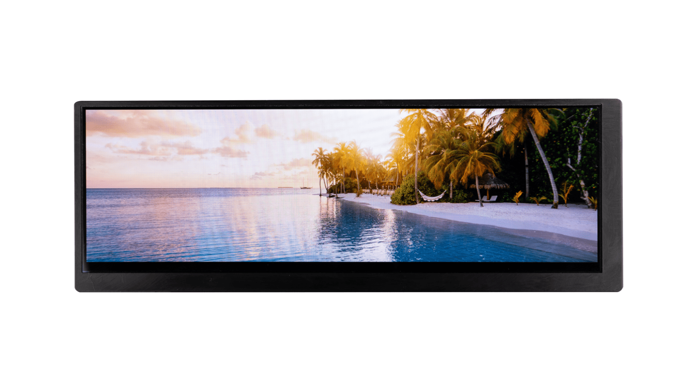 Midas MDT0800DIS-LVDS TFT LCD Colour Display, 8in, 1600 x 480pixels