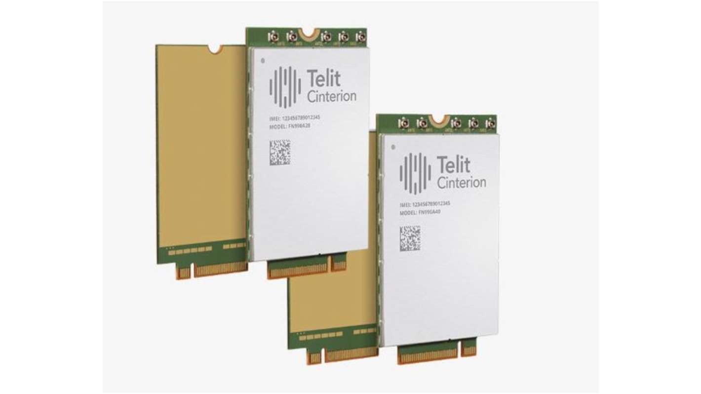 Moduł WiFi FN990A28 (sub-6 only), LTE, PCIe Gen 3, USB 3.1 Gen 2, 3.3V dc, Telit
