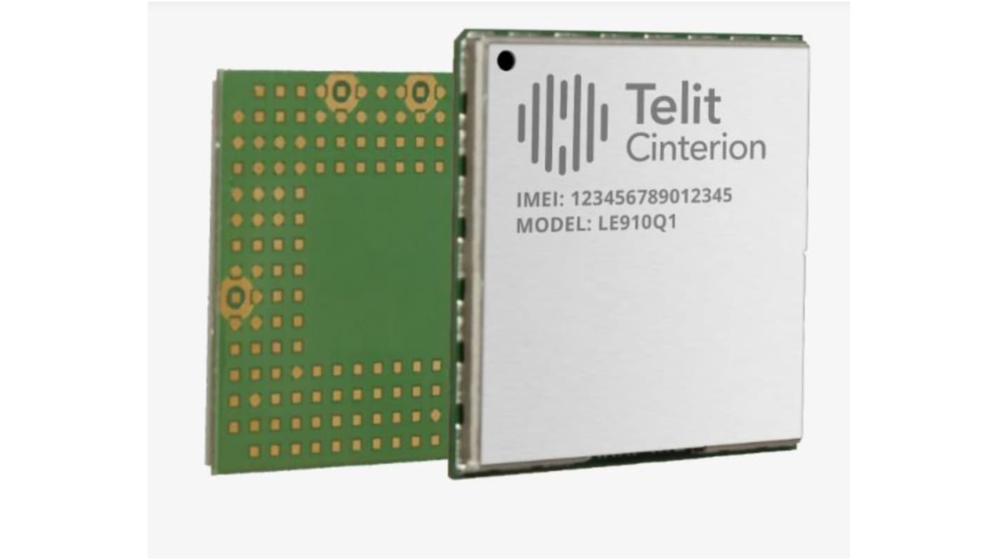 Moduł WiFi LE910Q1-WW IF, LTE, I2C, SPI, UART, USB 2.0 HS, 3.4 → 4.2V dc, Telit