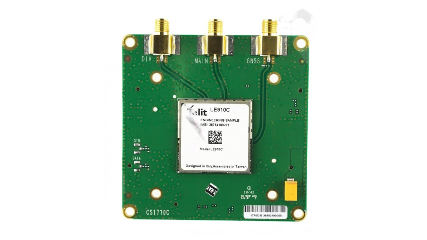 Moduł WiFi LE910R1 IF (EU Version), LTE, I2C, UART, 3.4 → 4.2V dc, Telit