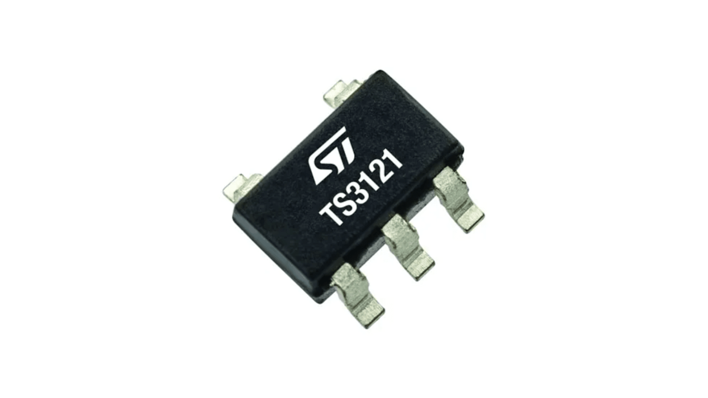STMicroelectronics 模拟比较器芯片, SOT323-5, 贴片安装, 单电源