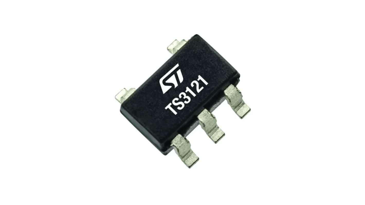 STMicroelectronics 模拟比较器芯片, SOT323-5, 贴片安装, 单电源