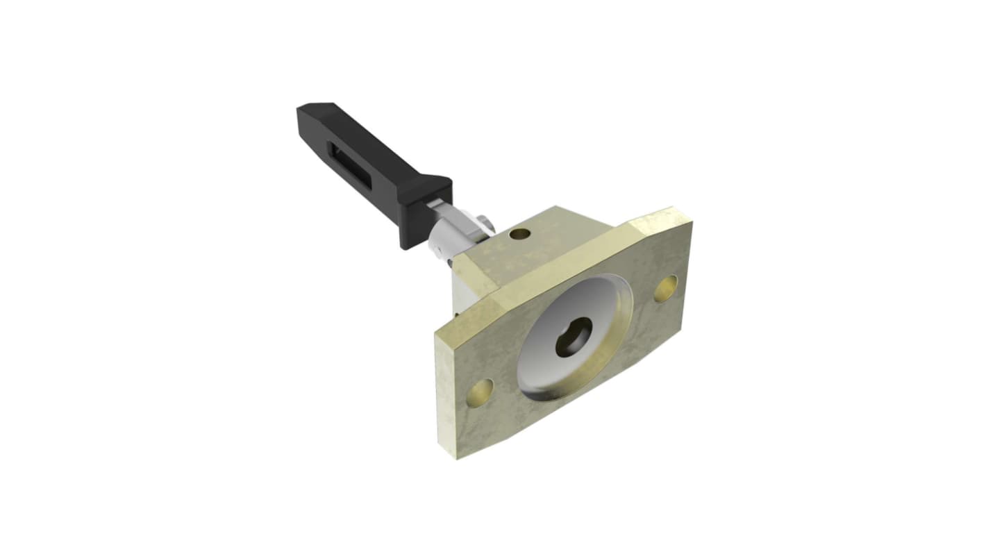 Banner SI-QM-SMFA Safety Interlock Switch, 1NO, Actuator Actuator Included, Metal, Mechanical Lock
