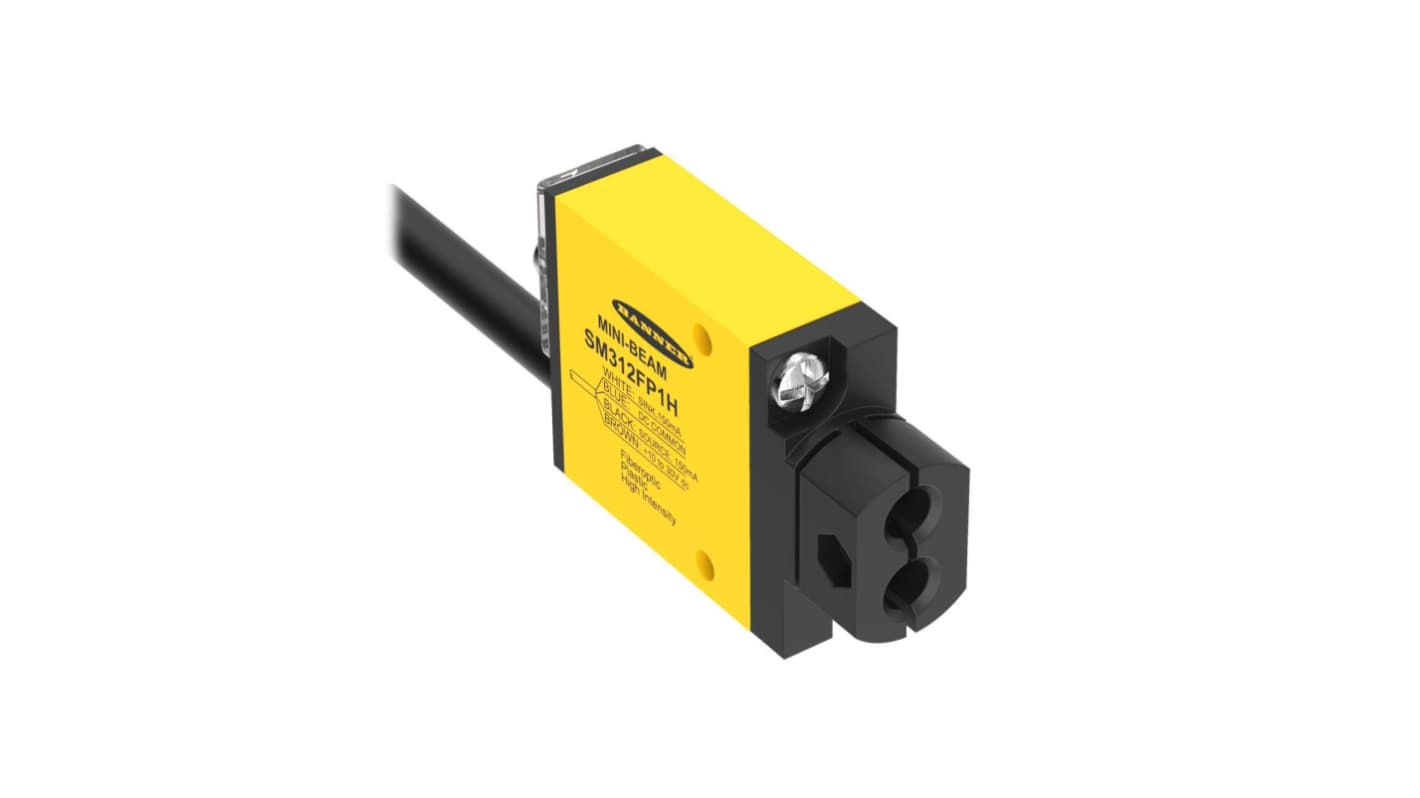 Banner Plastic Fibre Optic Sensor, NPN/PNP Output, 10 → 30 Vdc, IP67, 10 → 30 V dc