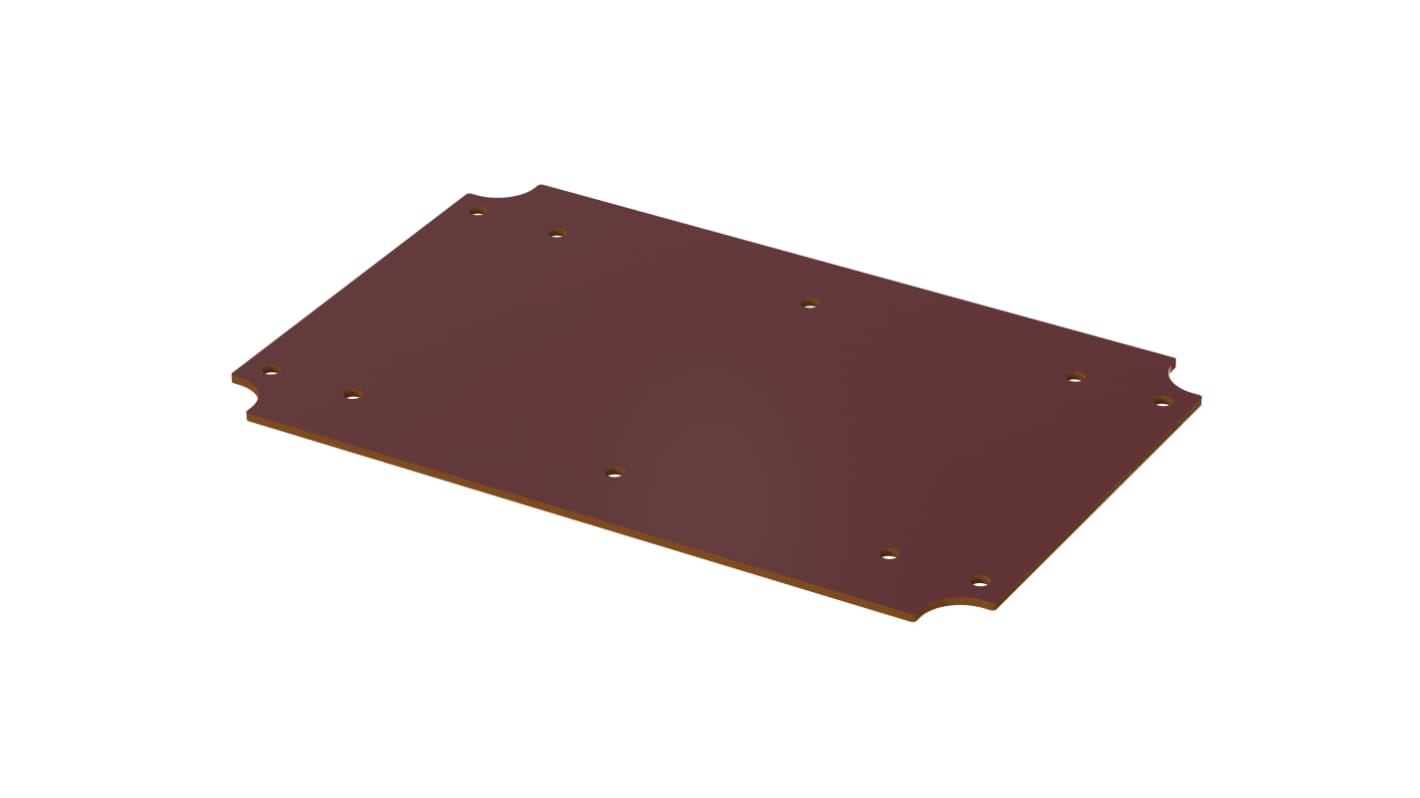 Bopla BoVersa Series Brown Aluminium General Purpose Enclosure, 198 x 128.2 x 2mm