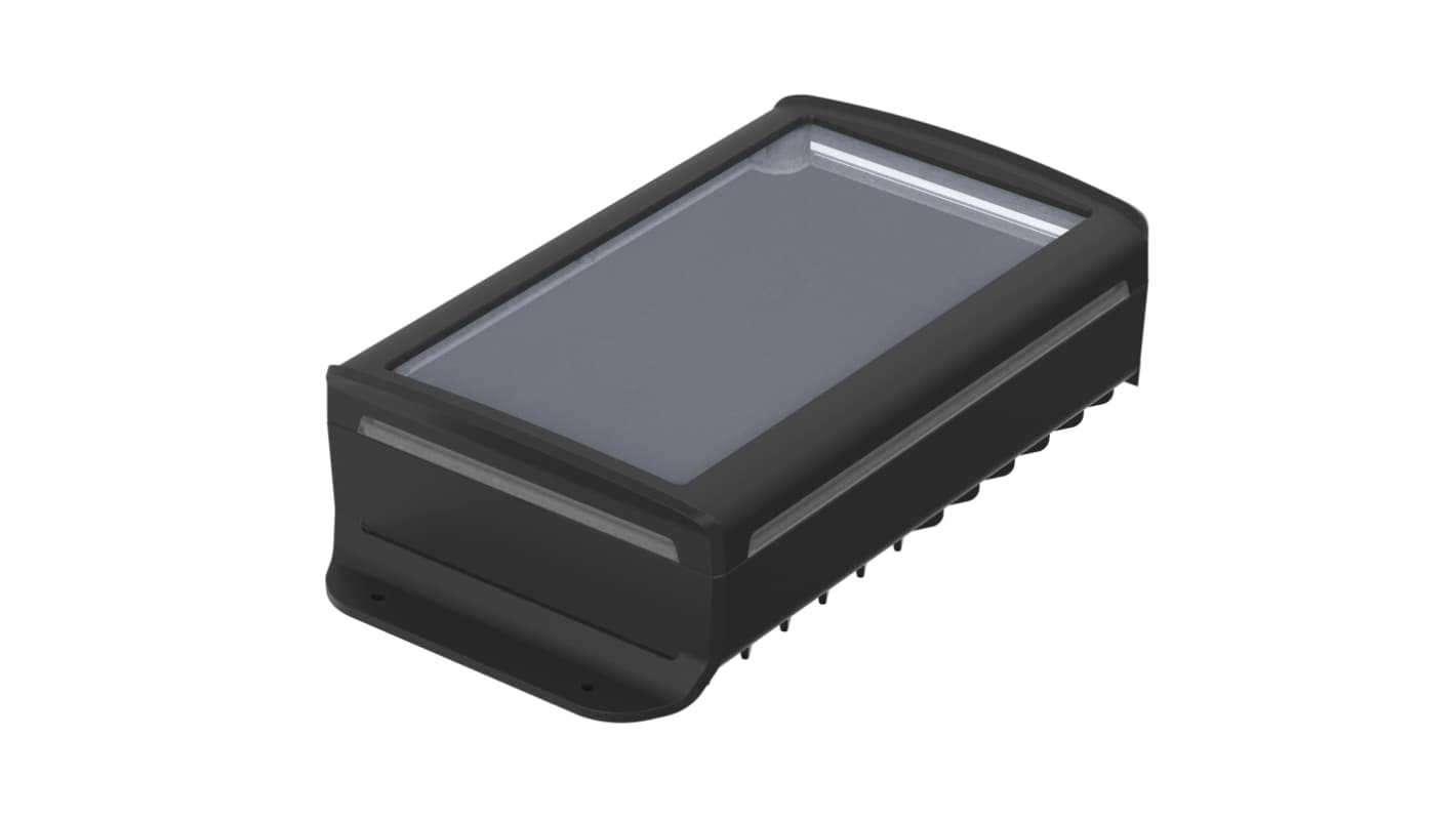 Bopla BoVersa Series Black, Transparent Polycarbonate General Purpose Enclosure, 258 x 140 x 66.5mm