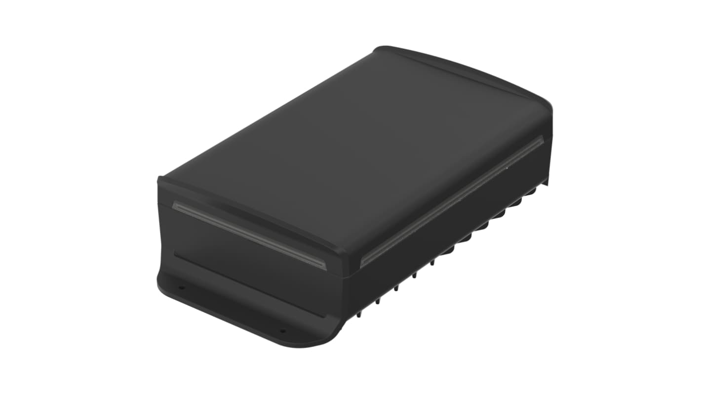 Contenitore generico Bopla in Policarbonato 258 x 140 x 66.5mm, col. Nero, trasparente
