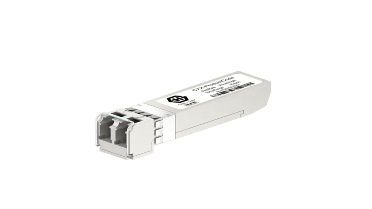 Ricetrasmettitore Huber+Suhner SFP, Modalità singola, 10000Mbit/s