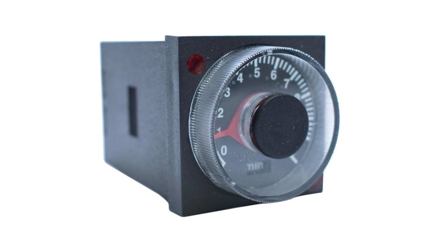 ATC 407C Series Plug In Multi timer, 24 → 240 V ac/dc, 24 V dc, 1-Contact, 1 min → 10 h, SPDT