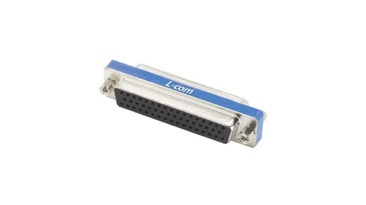 L-Com D Sub Adapter Female 9 Way D-Sub to Female