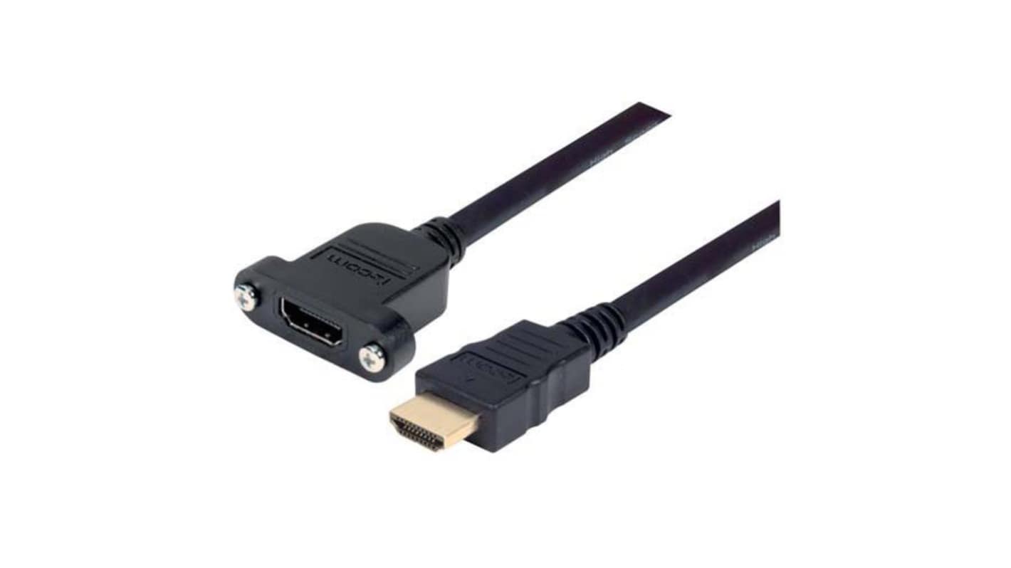 Cavo HDMI L-Com 1m Maschio Femmina