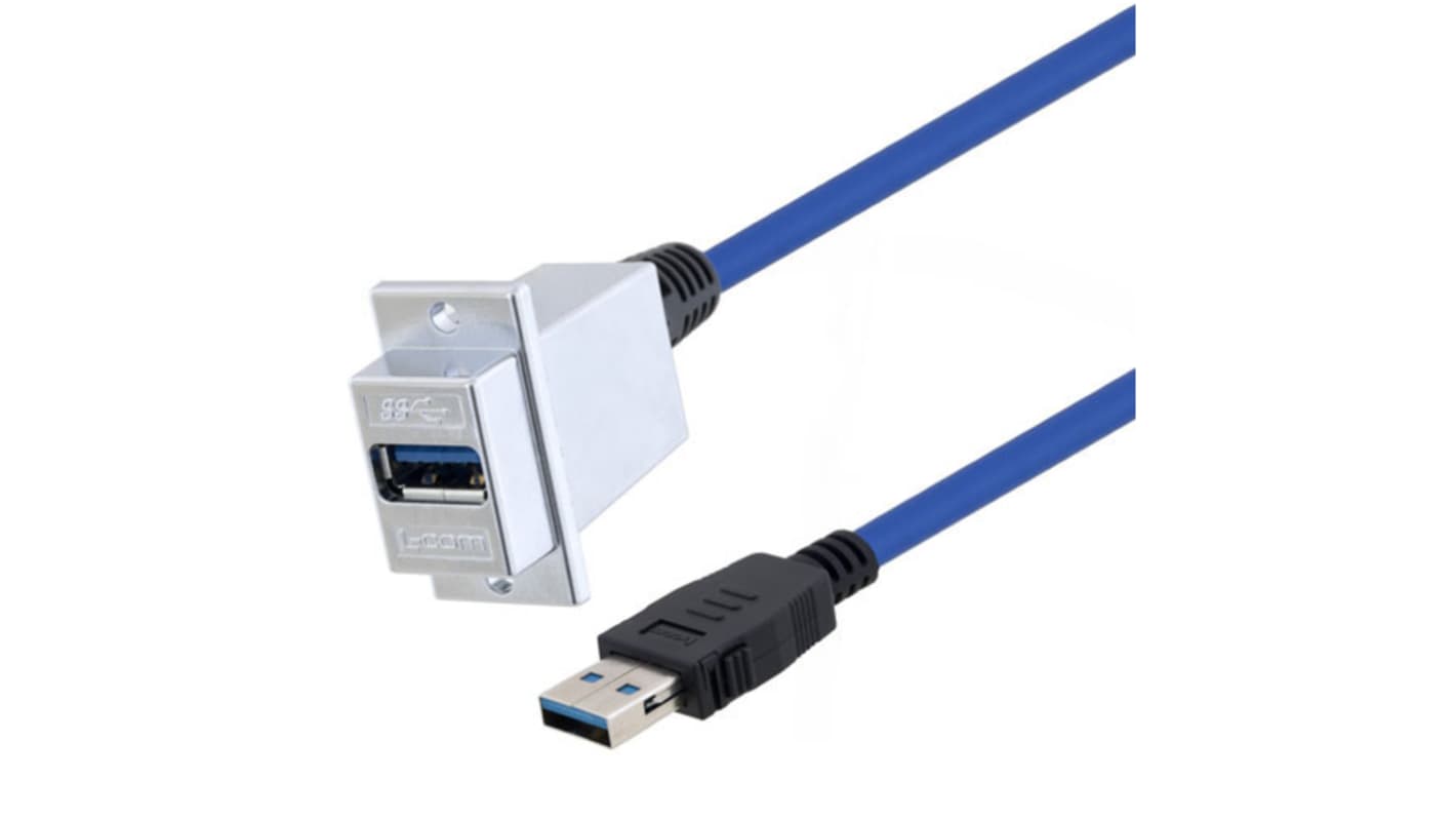 Kabel USB Złącze A USB Złącze B USB A dł. 1.5m Przewód USB USB 3.0