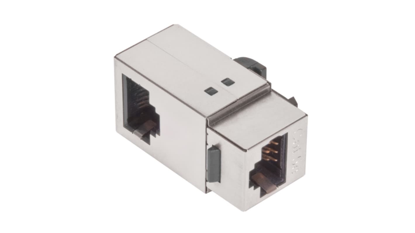 L-Com TDG Series Single-Port RJ45 Ethernet Coupler, Cat5e, Shielded