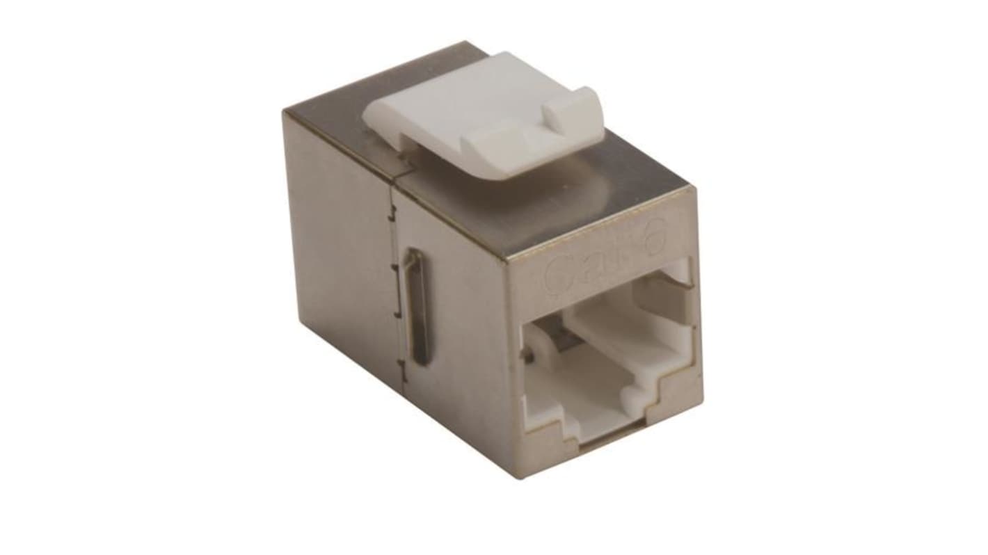 L-Com TDG Series Single-Port RJ45 Ethernet Coupler, Cat6, Shielded