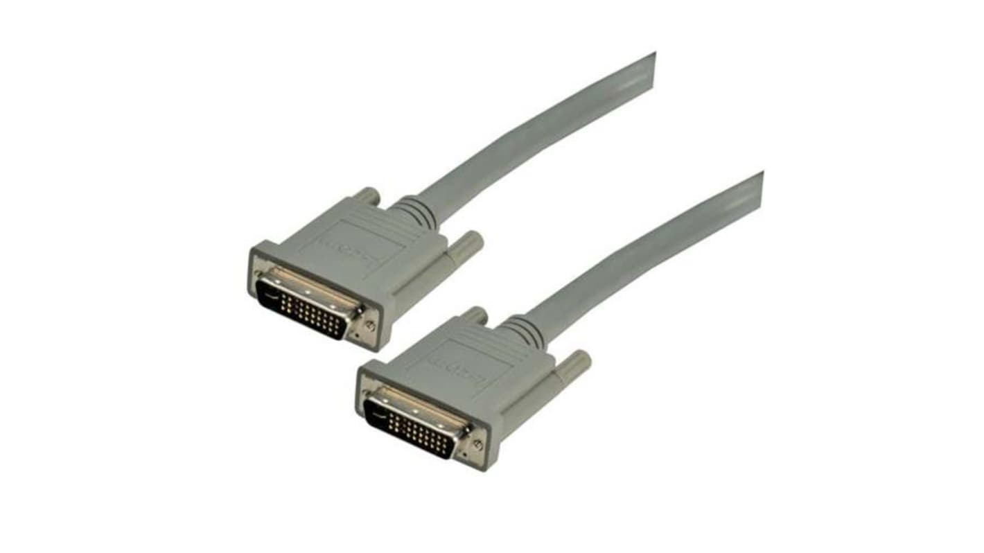 Kabel SVGA złącze A Męskie złącze B Męskie długość 50ft Szary L-Com