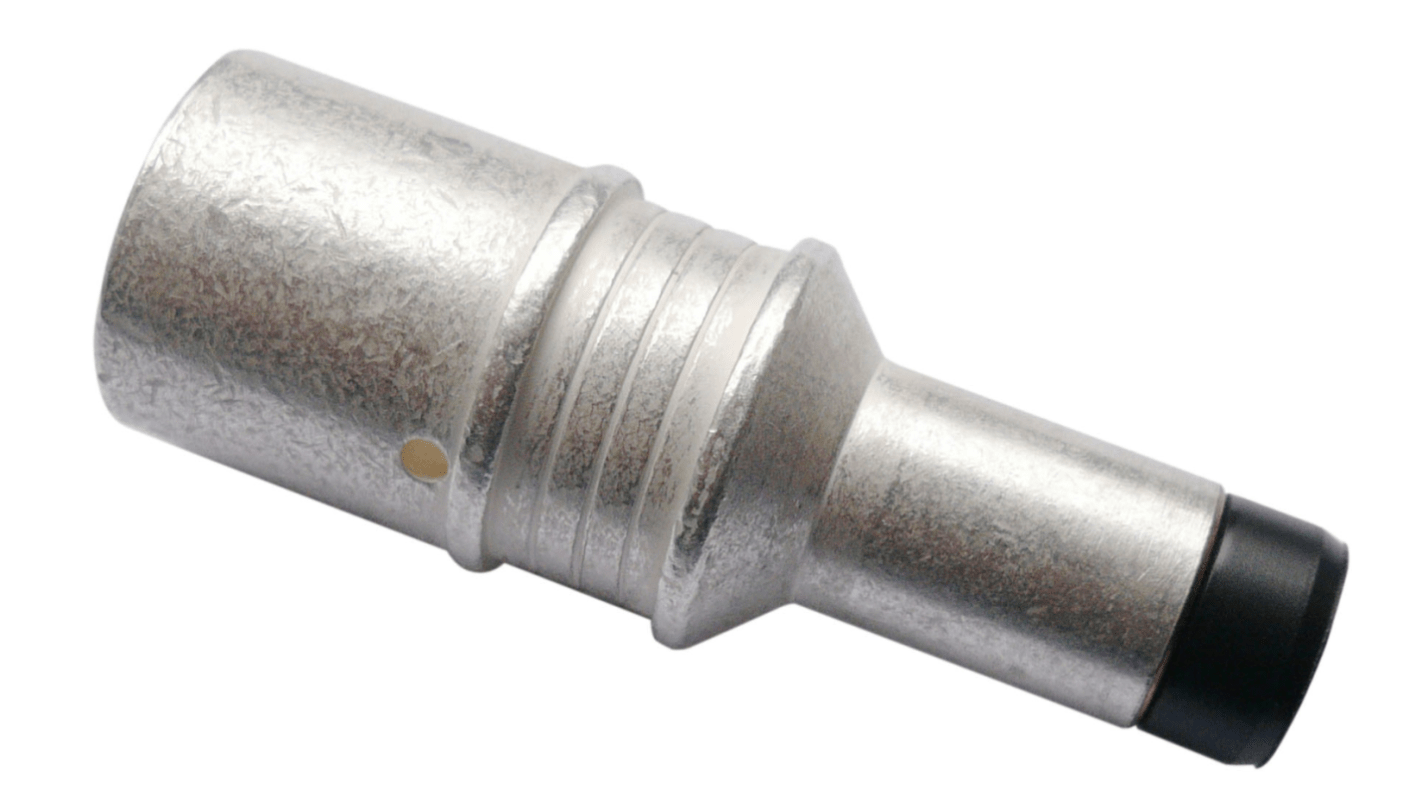 ITT Cannon, CA Bayonet, Copper Alloy 1 Way Box Mount MIL Spec Circular Connector ReceptacleGrey, Socket Contacts,
