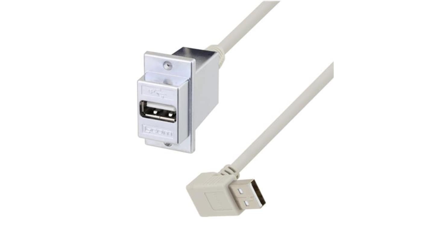 Kabel USB Złącze A USB A Złącze B Wtyczka typu A dł. 12cal Przewód USB USB 2.0
