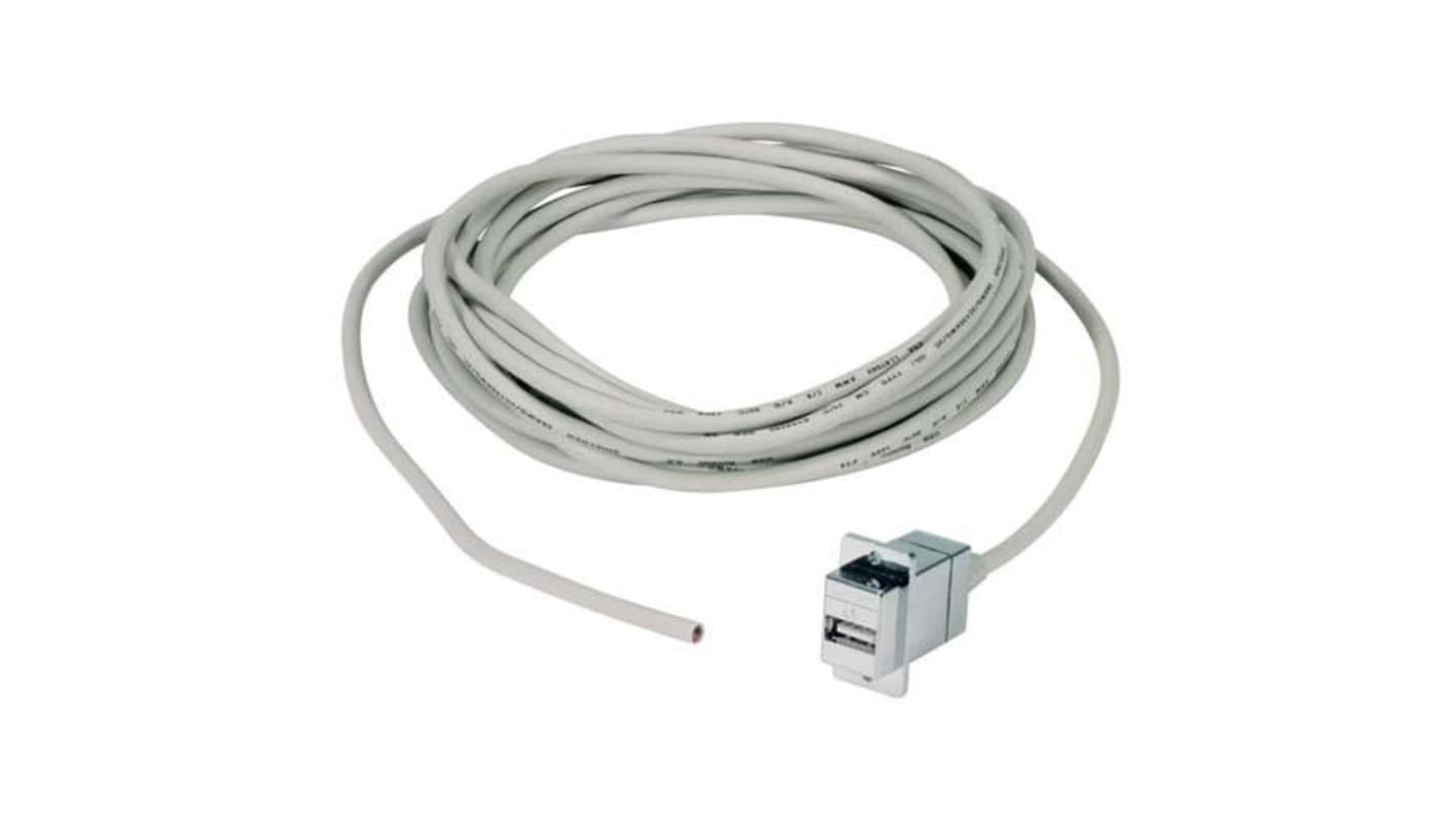 L-Com USB 2.0, Male USB A to Male, 5m