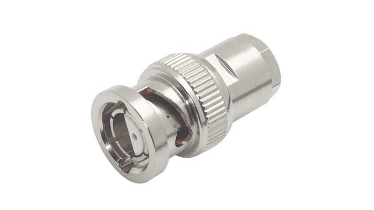 L-Com BAC Series Plug BNC Connector, Straight Body