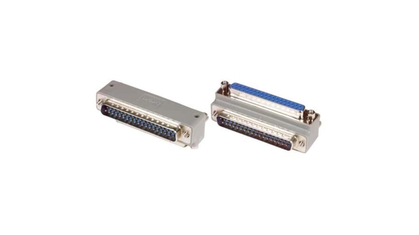 L-Com D Sub Adapter Male 37 Way D-Sub to Female 37 Way D-Sub