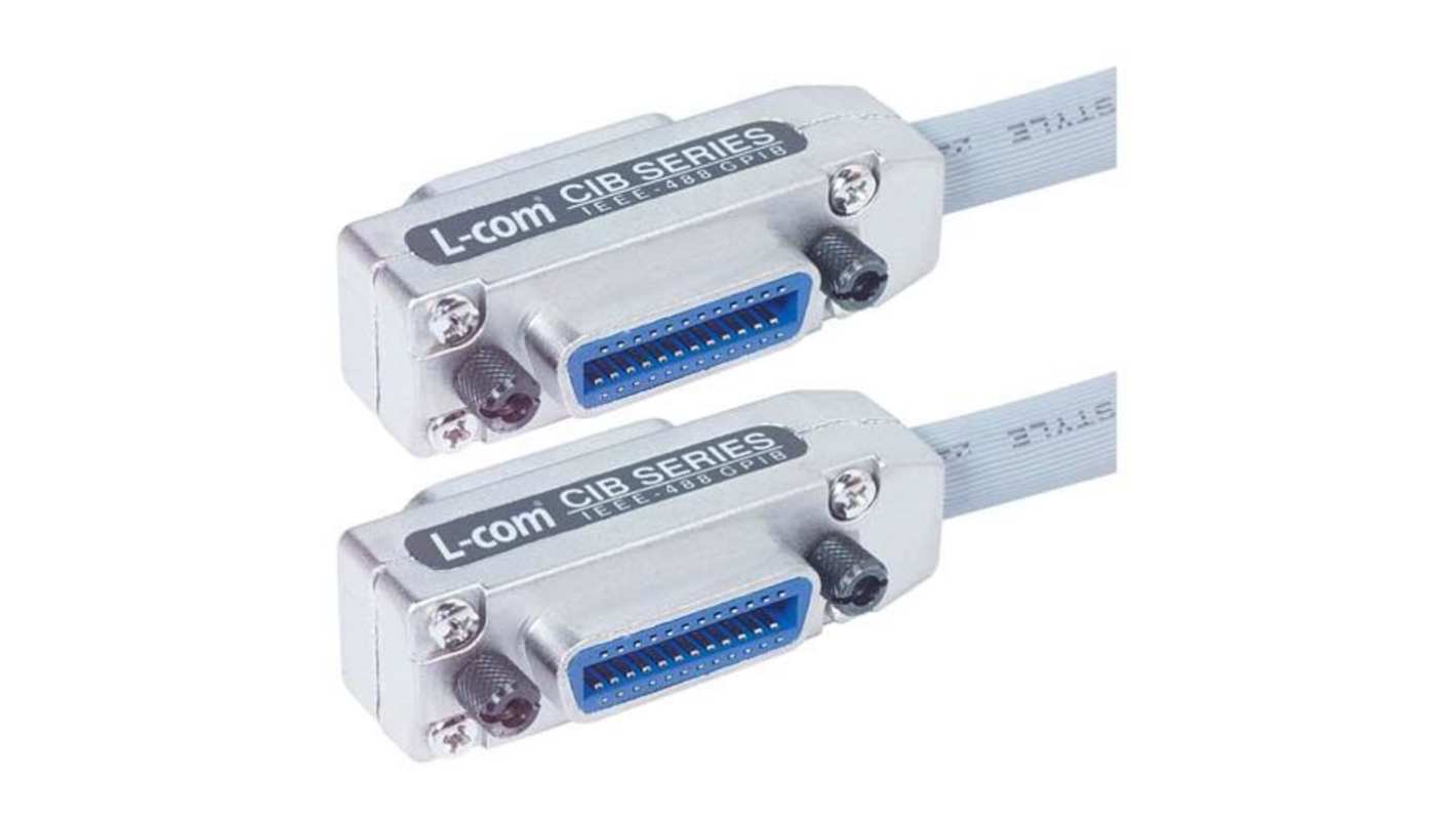 Kabel równoległy, 1m, Szary