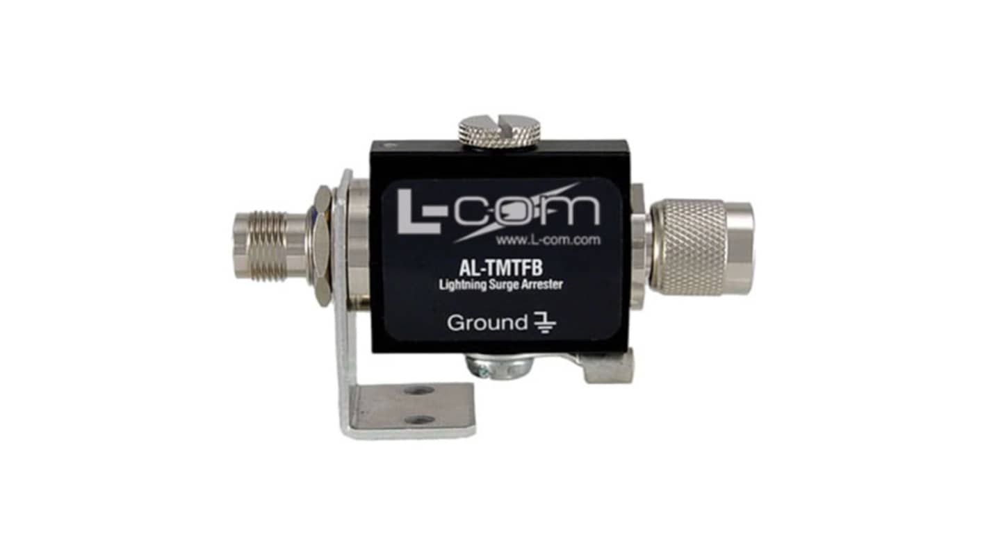 L-Com AL-N Series, Plug Bulkhead Mount TNC Connector, Straight Body