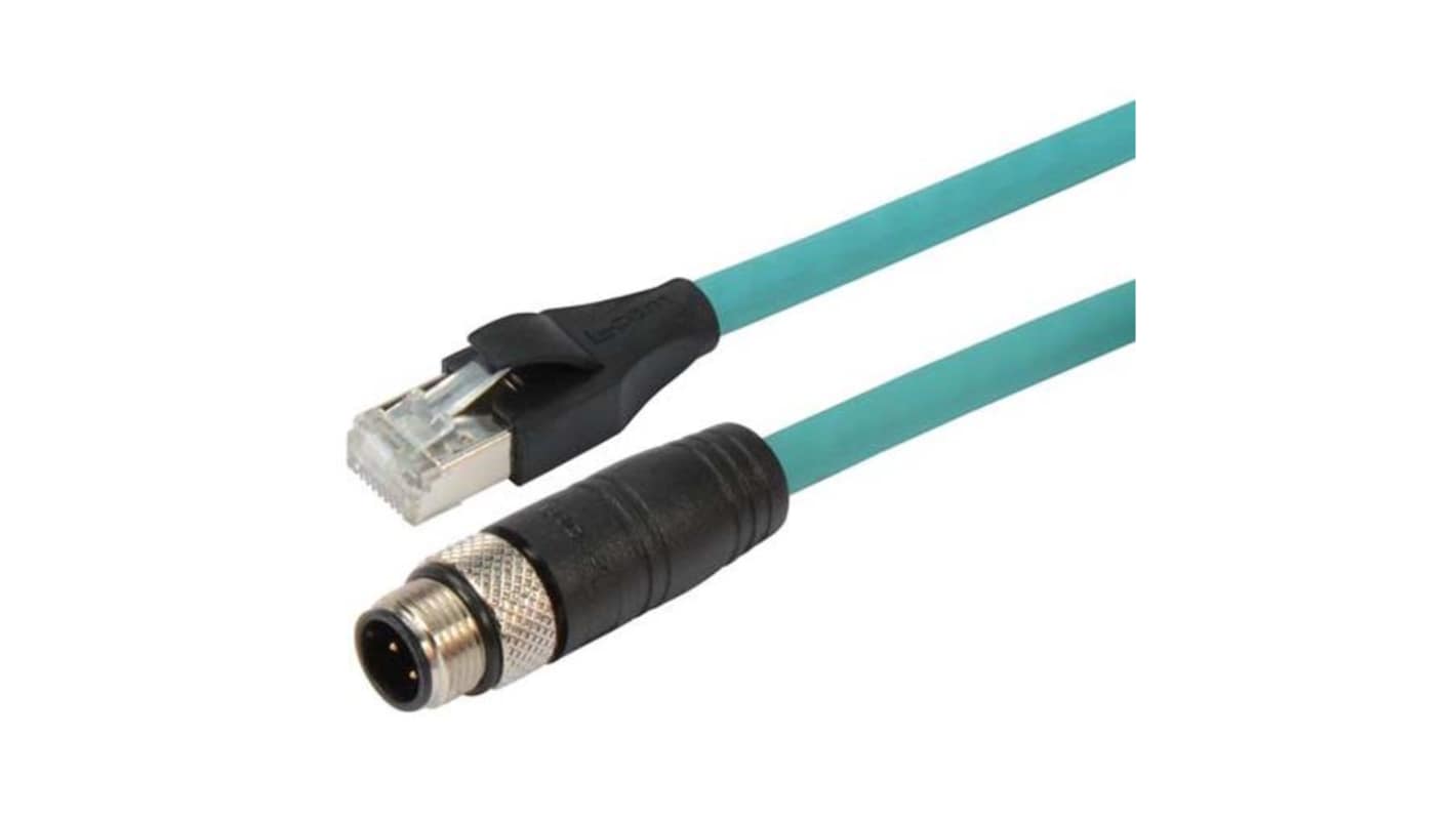 Kabel kat. 5e Cat5e długość 5m Z zakończeniem L-Com Tworzywo termoplastyczne