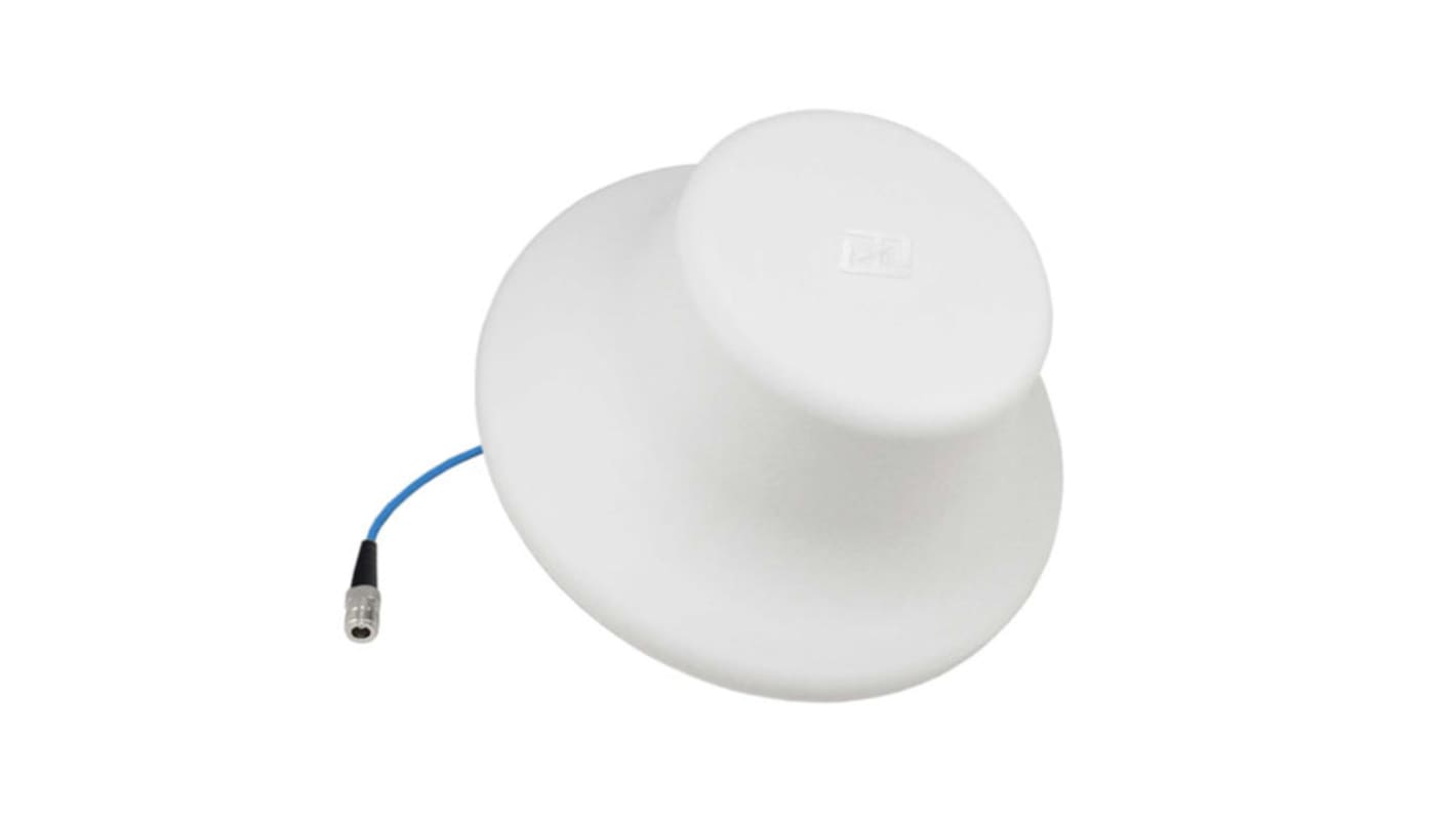 L-Com 多频段天线, 圆盖形, 380 → 6000MHz, N 型母连接器, 天花板安装, HG3580系列