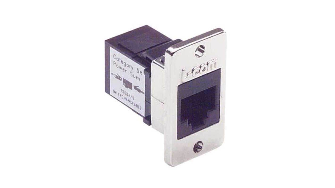 L-Com ECF Series Single-Port RJ45 Ethernet Coupler, Cat5e