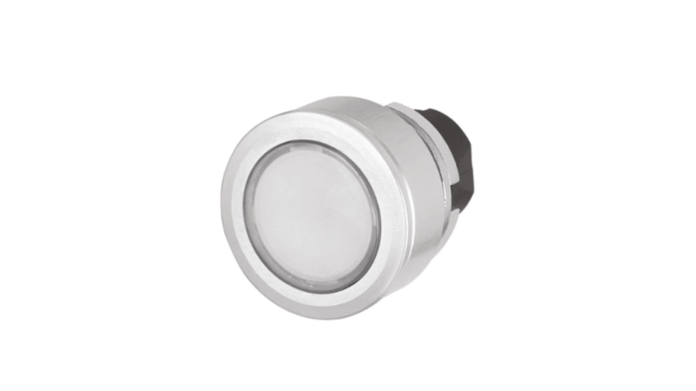 EAO Pushbutton Actuator for Use with Momentary Action Actuator