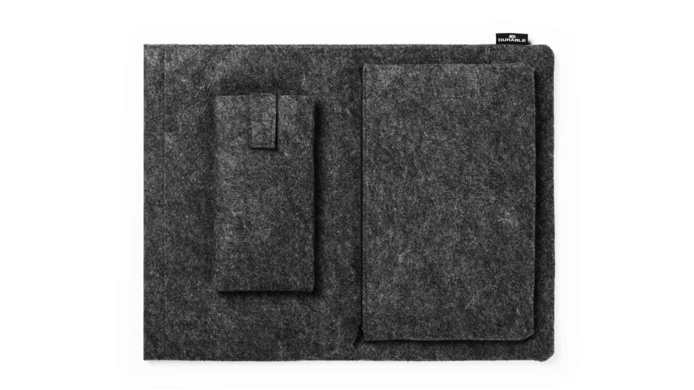 Maletín para portátil Durable 16.4plg Gris