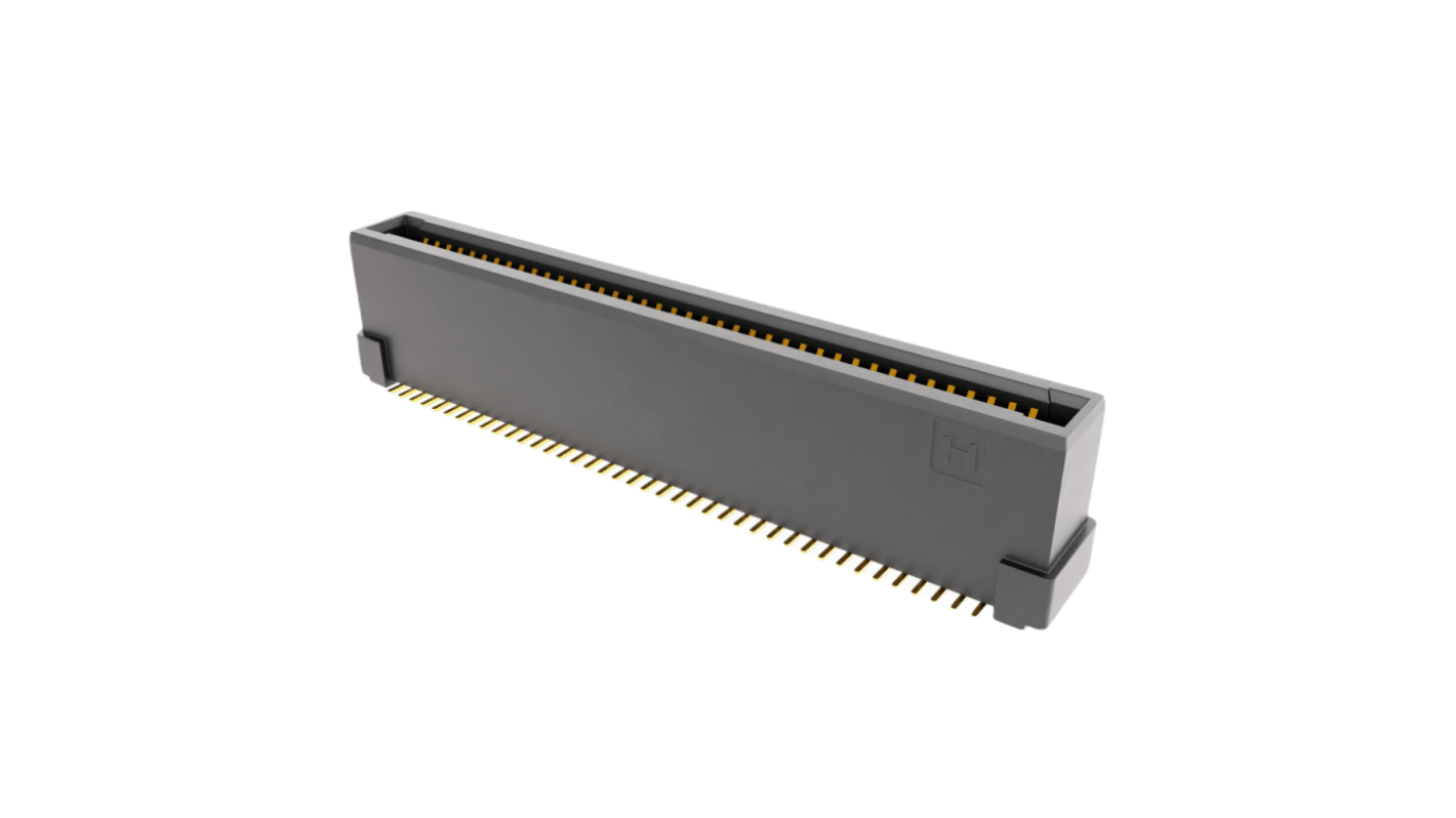 HARWIN 80p双排排针 垂直, 0.8mm间距, SMT安装, FLECTO系列