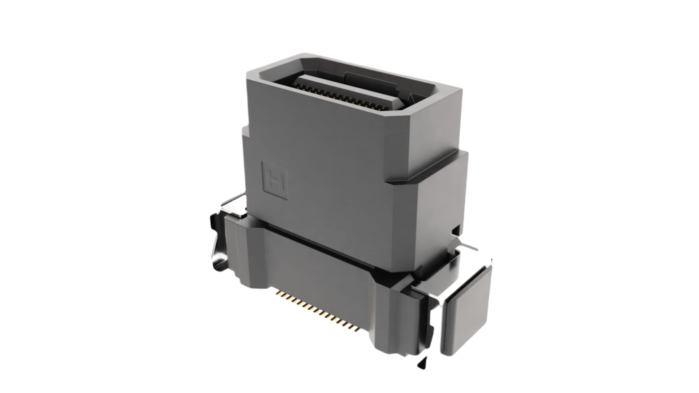 HARWIN 30p双排排针 垂直, 0.5mm间距, SMT安装, FLECTO系列
