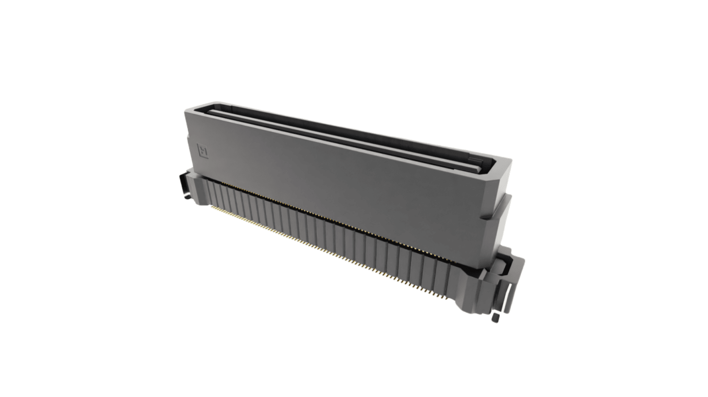 HARWIN FLECTO Series Vertical SMT Mount PCB Header, 160 Contact(s), 0.5mm Pitch, 2 Row(s), Shrouded