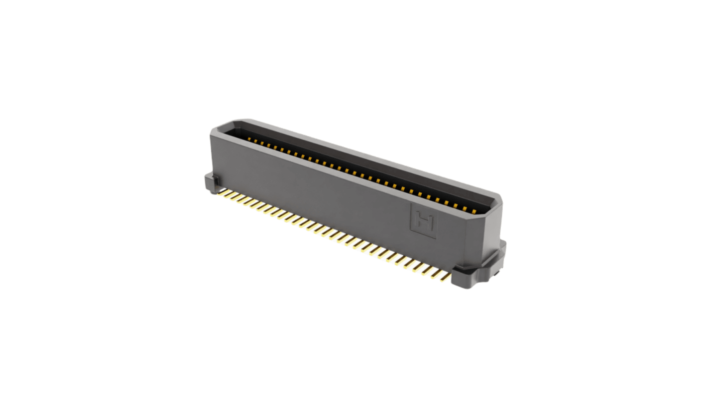 HARWIN 60p双排排针 垂直, 0.635mm间距, SMT安装, FLECTO系列