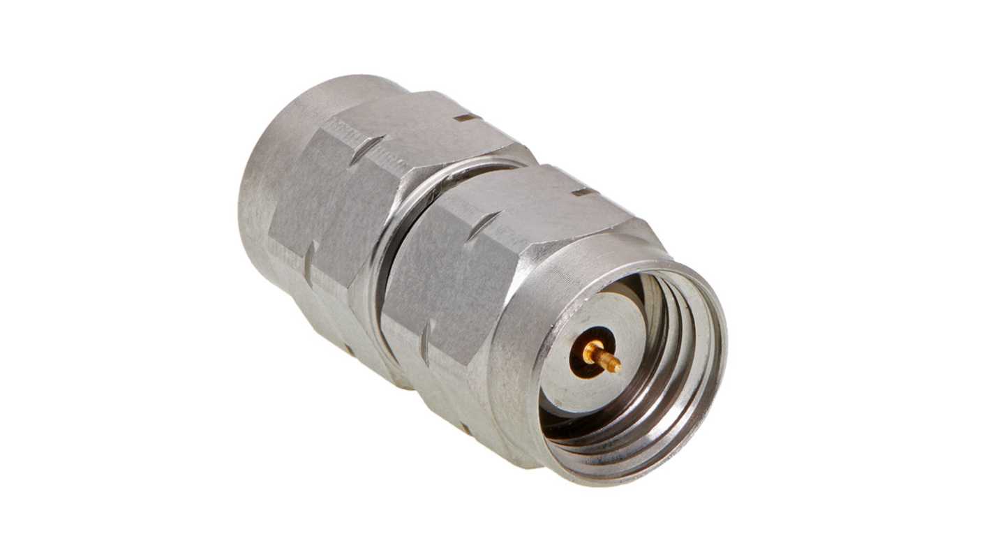 Molex Straight 50Ω Coaxial Adapter 1.85 mm Plug Plug to 1.85 mm Plug Plug 67GHz