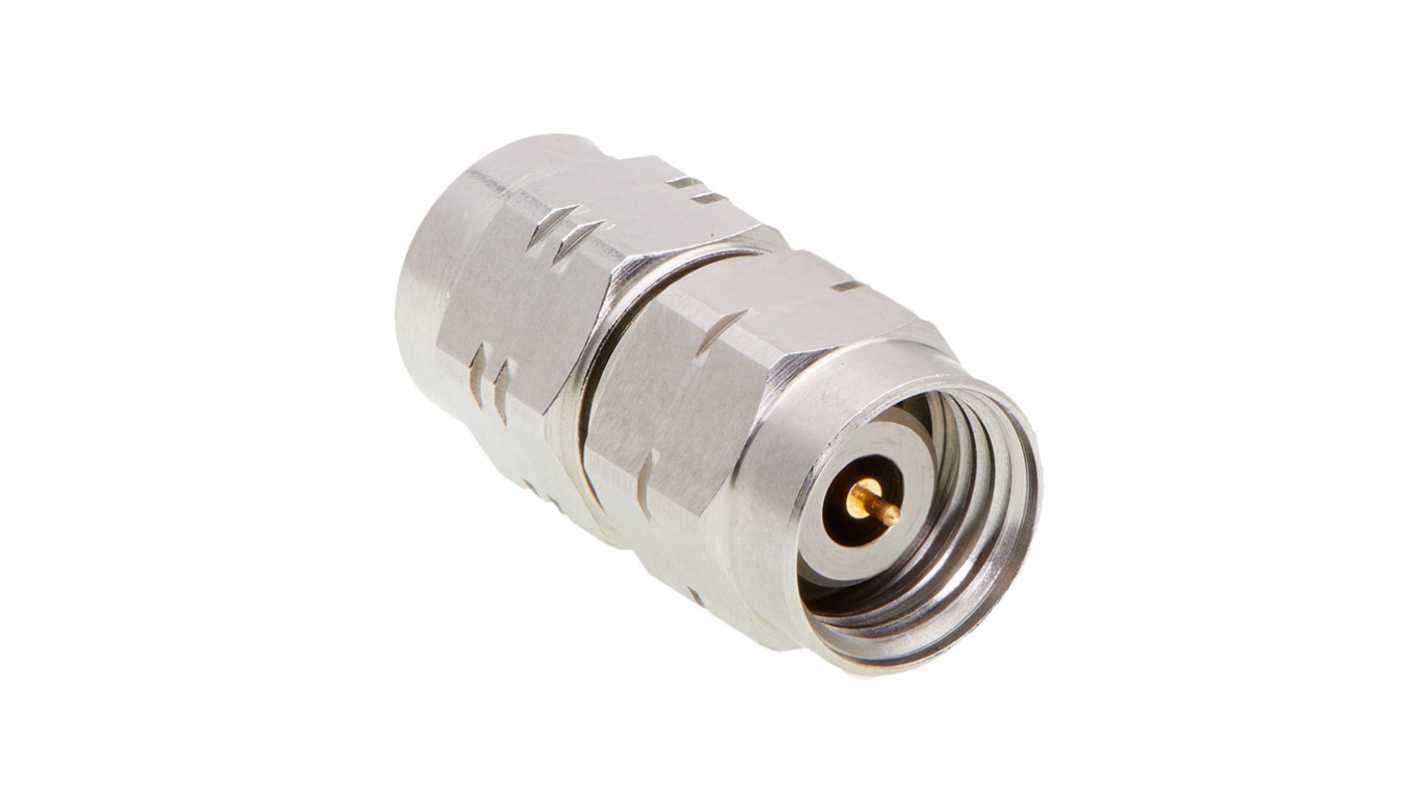 Molex Straight 50Ω Coaxial Adapter 1.85 mm Plug Plug to 2.4 mm Plug Plug 50GHz