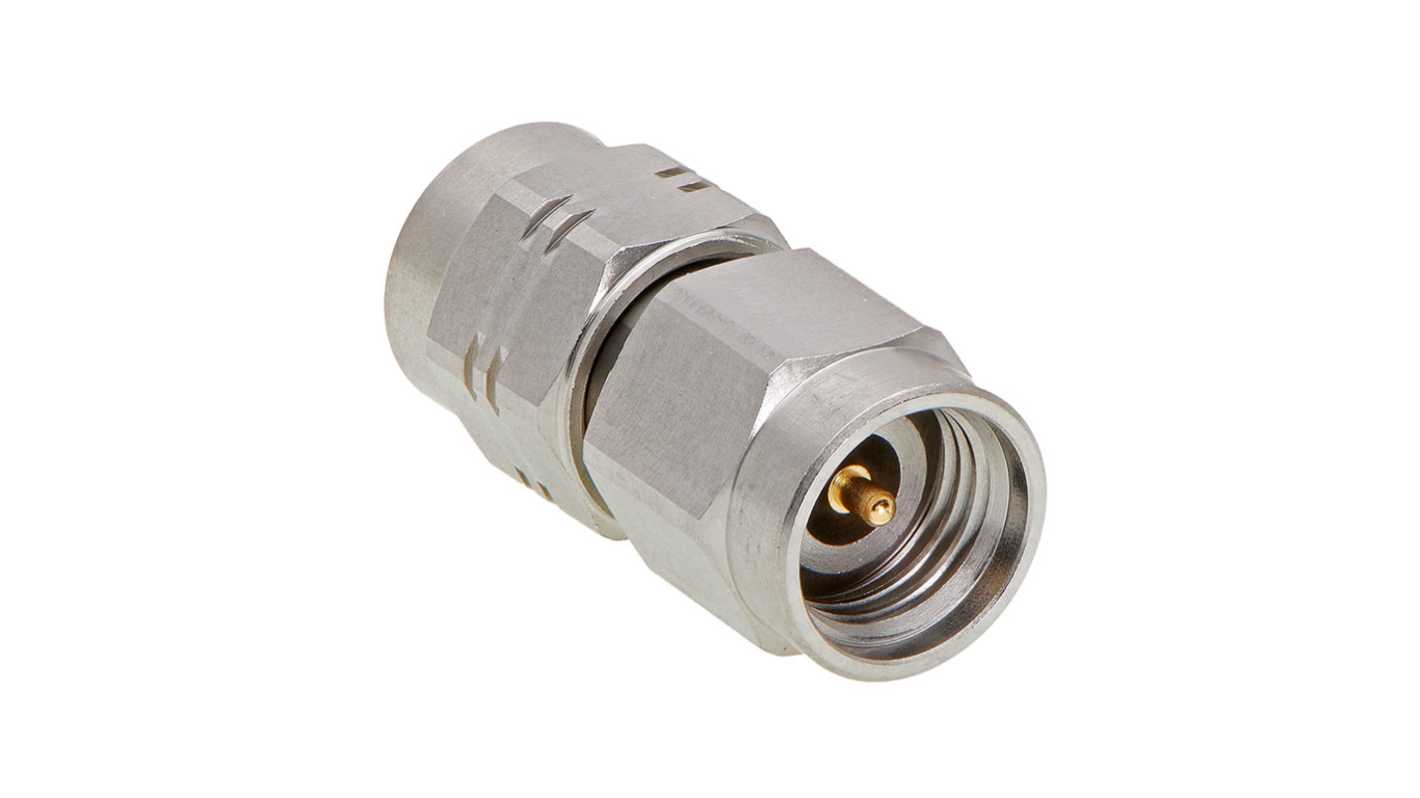Koaxiális adapter Egyenes, 50Ω, Dugó → Dugó, 40GHz