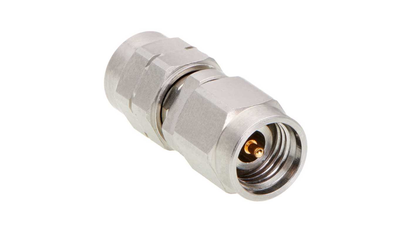 Koaxiális adapter Egyenes, 50Ω, Dugó → Dugó, 40GHz