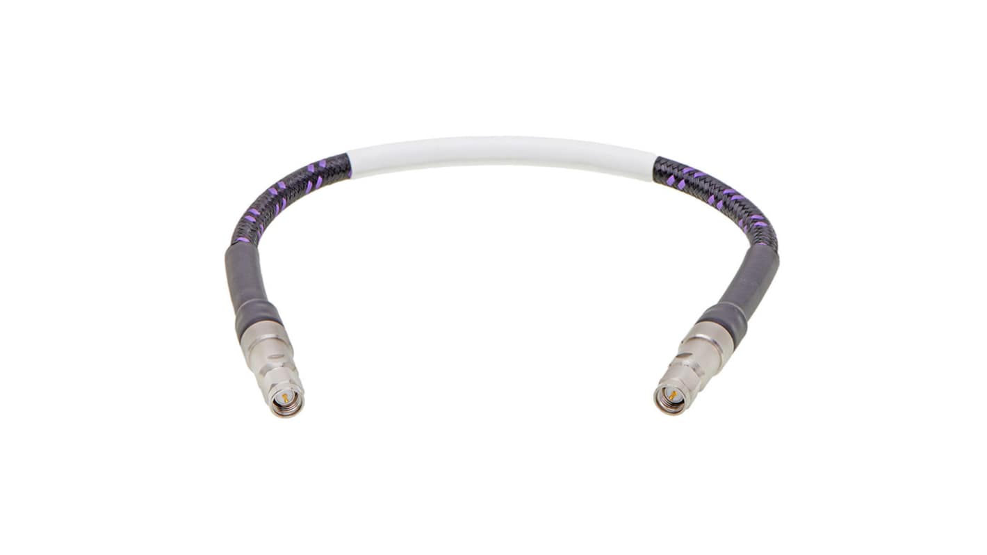 Molex 73239 Series Male SMA to Male SMA, 609.6mm, MXR 100 Coaxial, Terminated50 Ω
