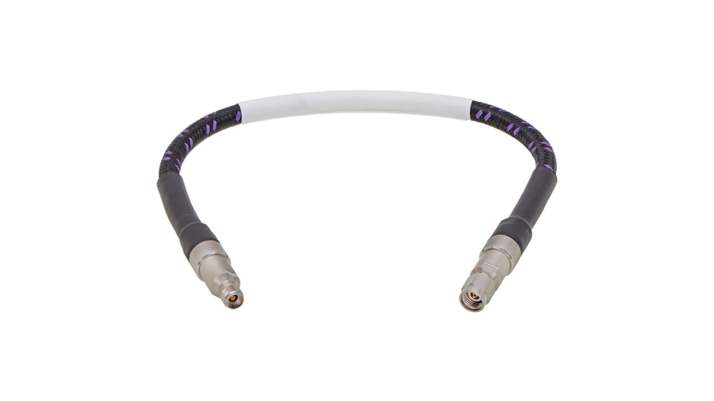 Molex MXR 100同轴电缆组件, 609.6mm长, 50Ω, 2.92mm 插头公插转2.92 铠装插孔母座, 73239系列