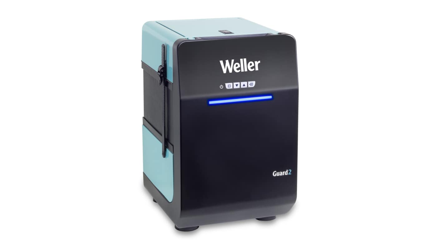 Weller Zero Smog Guard 2, 230V Solder Fume Extractor, Gases, Solvents, Welding Fumes, 142W, Type F - Schuko plug, Type