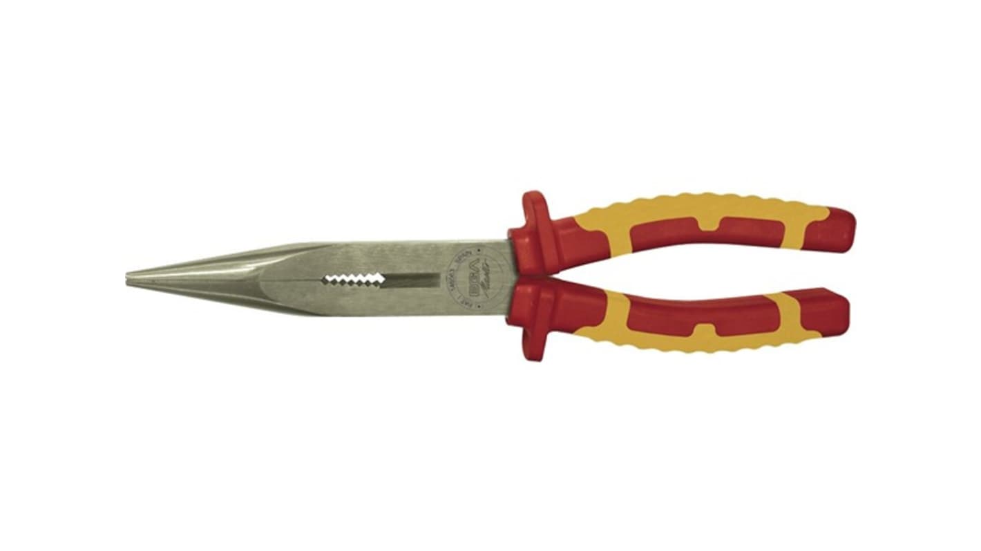 Ega-Master 76592 Pliers, 200 mm Overall, Straight Tip