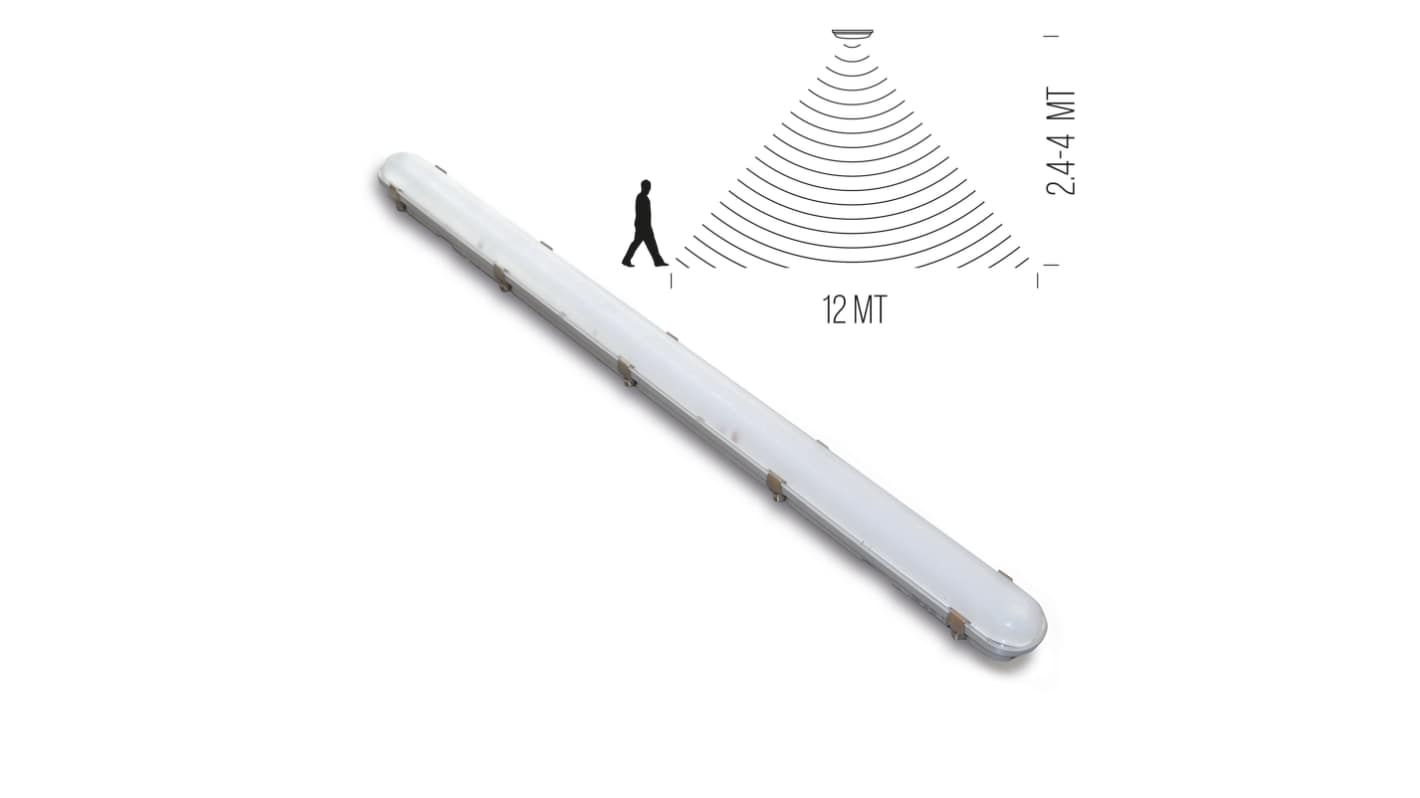 SEEREP 81 W LED Ceiling Light, 240 LED Batten, 1.55 m Long, IP65