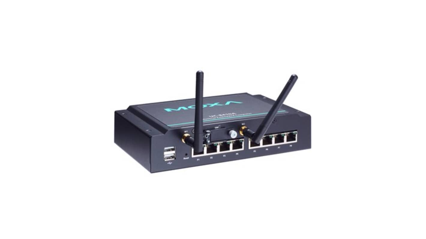 MOXA UC-8410A Series, Industrial Computer, 19W, ARM Cortex 2 Linux