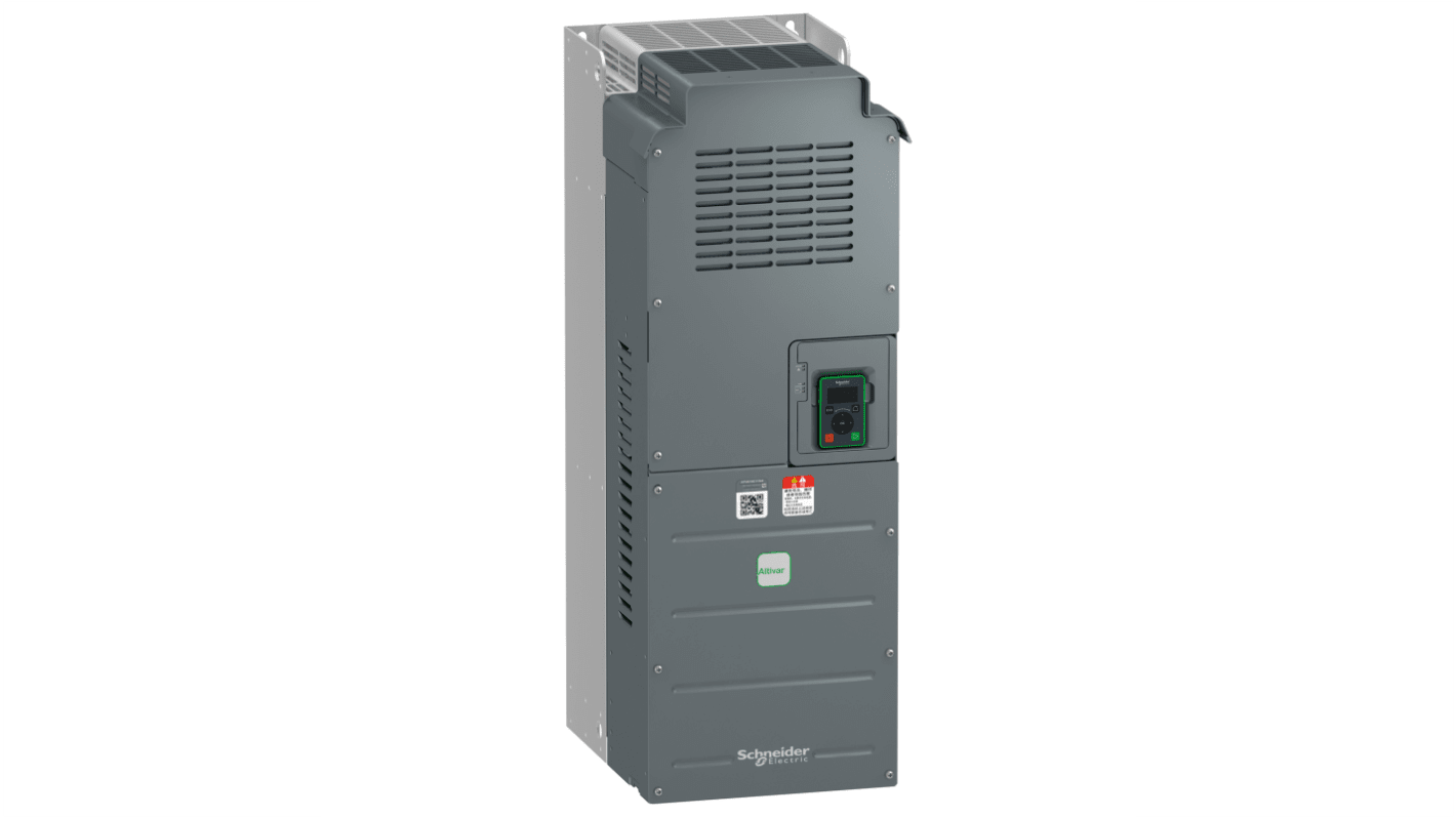 Schneider Electric Inverter Drive, 132 kW, 3 Phase, 380 → 460 V, 237 A, ATV610 Series