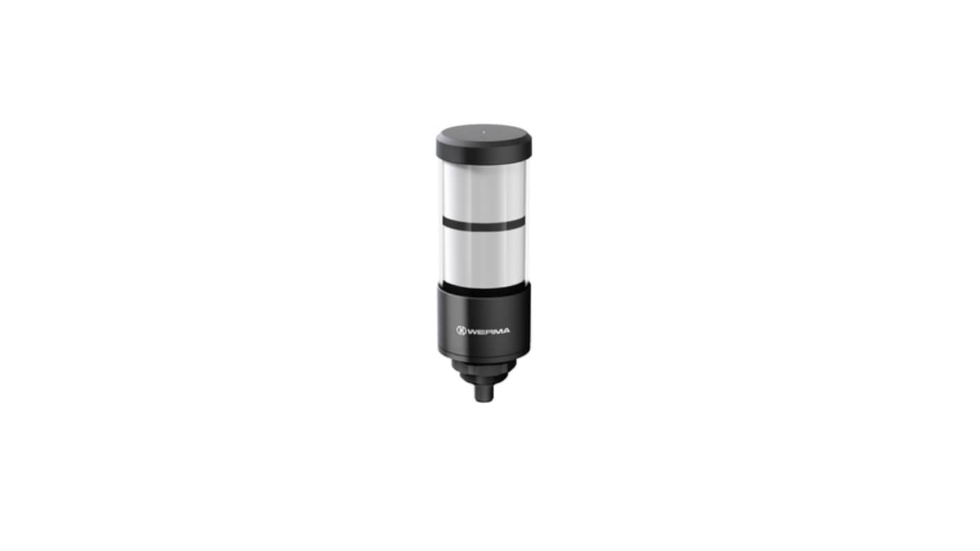 Werma RST 56 Series Green, Red Signal Tower, 2 Lights, 24 V, Built-in Mounting